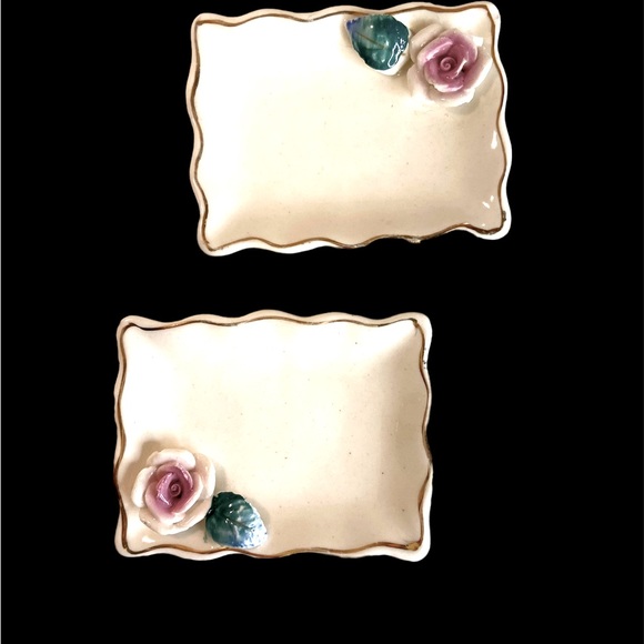 2 Desco Made in Japan Decorative Dishes - Picture 1 of 5